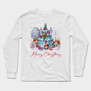 Christmas Elves Gathering - Marry Christmas Long Sleeve T-Shirt